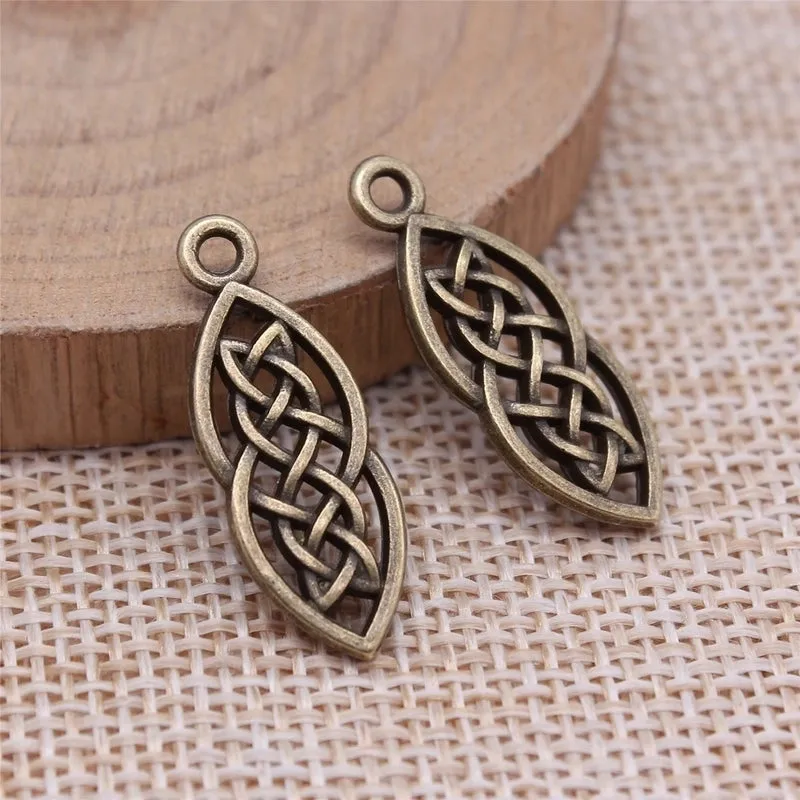 1 Piece Simple Style Knot Alloy Plating Beads Jewelry Accessories