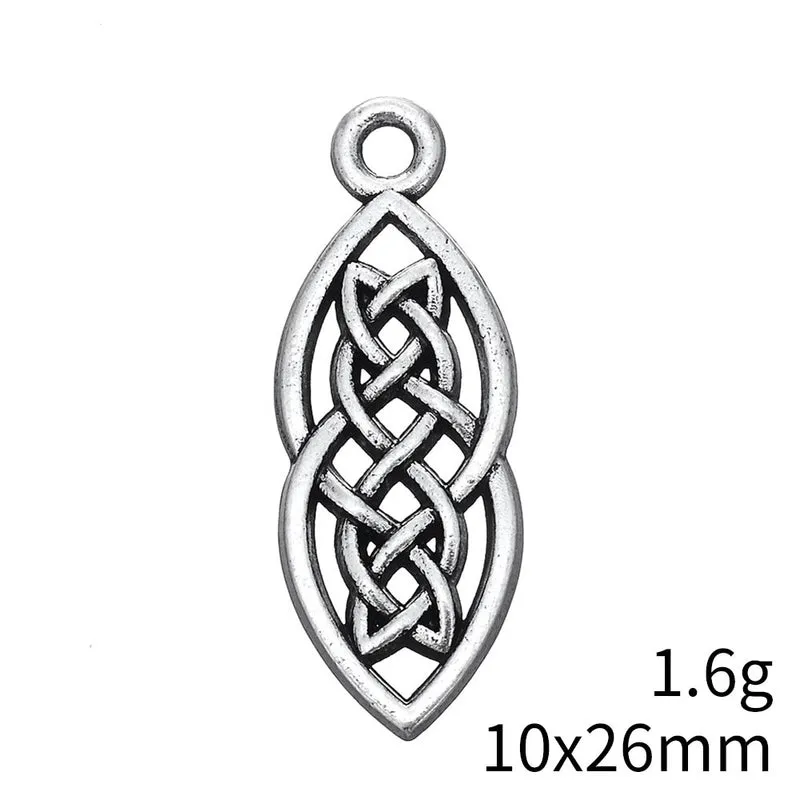 1 Piece Simple Style Knot Alloy Plating Beads Jewelry Accessories