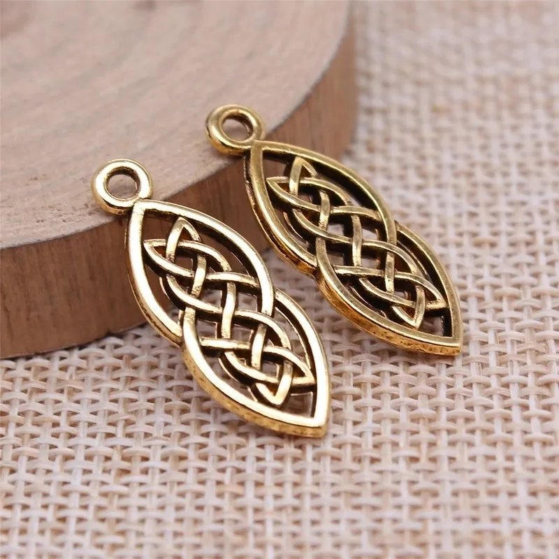 1 Piece Simple Style Knot Alloy Plating Beads Jewelry Accessories