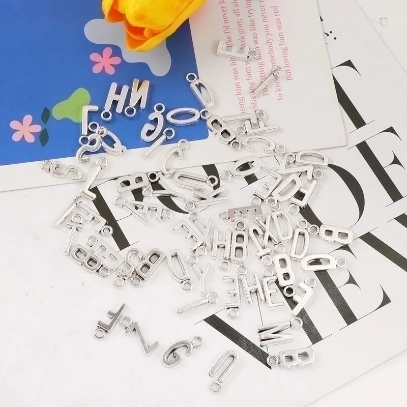 1 Piece Simple Style Letter Alloy Plating Pendant Jewelry Accessories