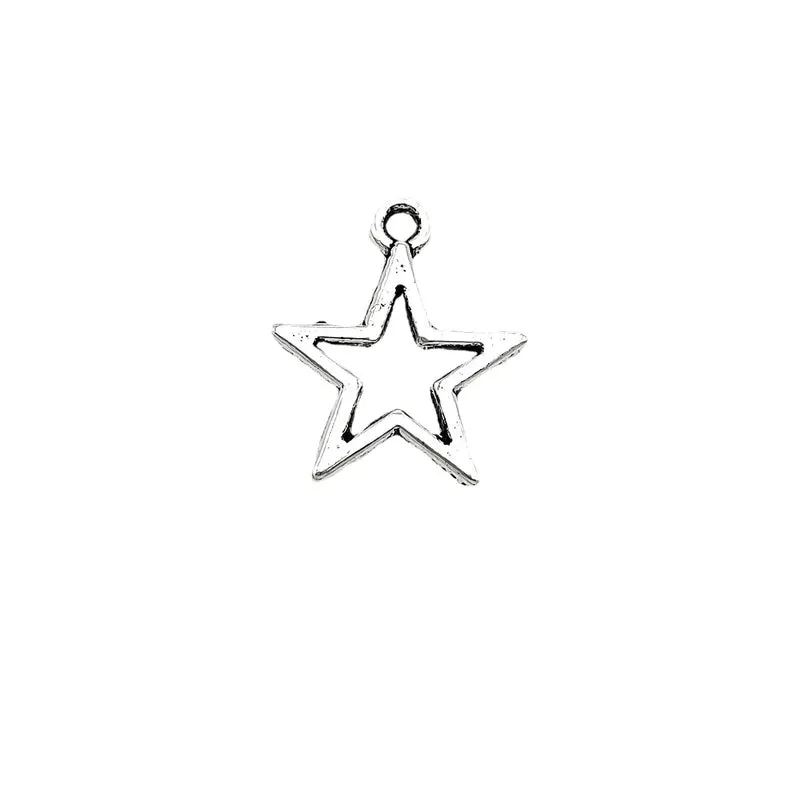 1 Piece Simple Style Star Alloy Plating Pendant Jewelry Accessories