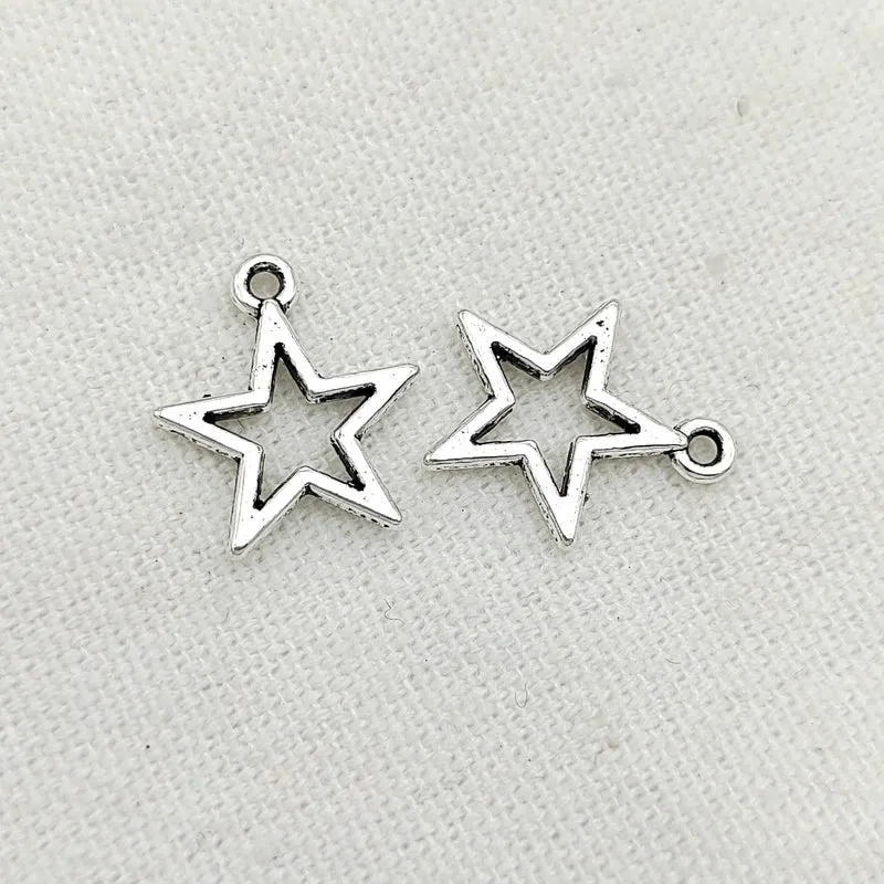 1 Piece Simple Style Star Alloy Plating Pendant Jewelry Accessories