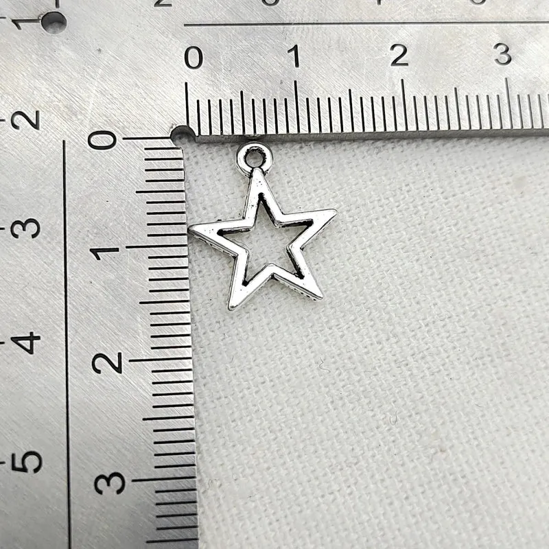 1 Piece Simple Style Star Alloy Plating Pendant Jewelry Accessories