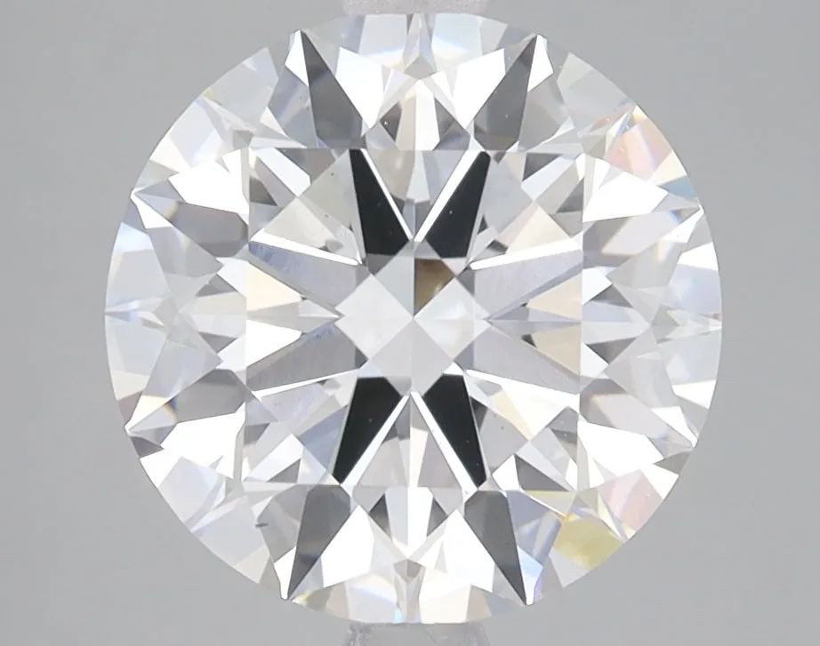 3.2 Carat Certified Round Loose Stone Lab Grown Diamond