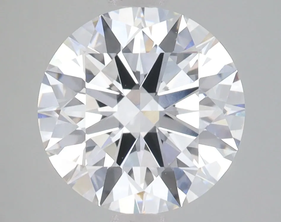 3.2 Carat Certified Round Loose Stone Lab Grown Diamond