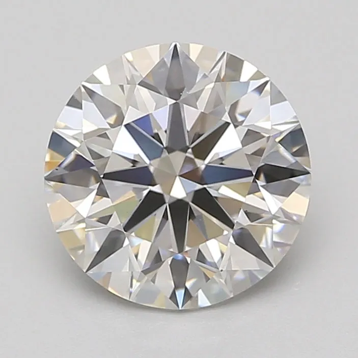 3.2 Carat Certified Round Loose Stone Lab Grown Diamond