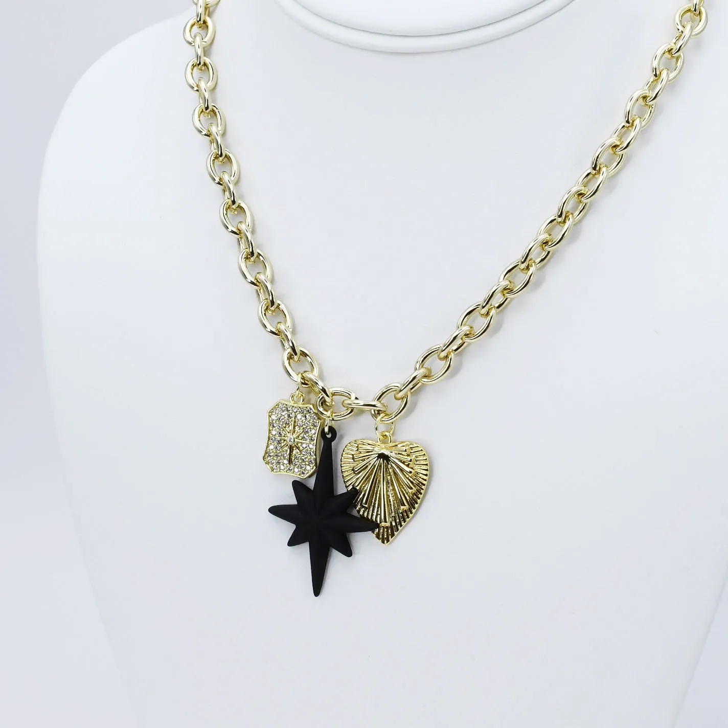 Black Space Necklace I-63