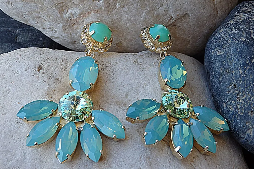 Blue opal Rebeka earring