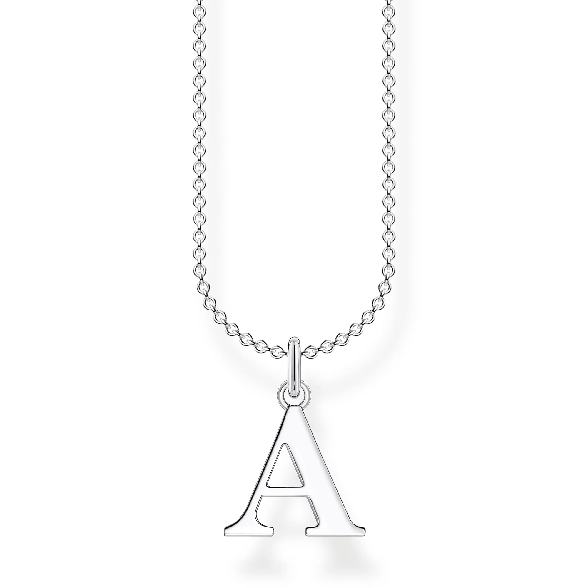 CHARMING COLLECTION LETTER 'A' NECKLACE 38-45CM