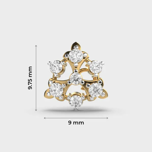 Classic Comtemplation Diamond Nosepin