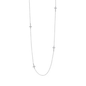 Cross Station Necklace