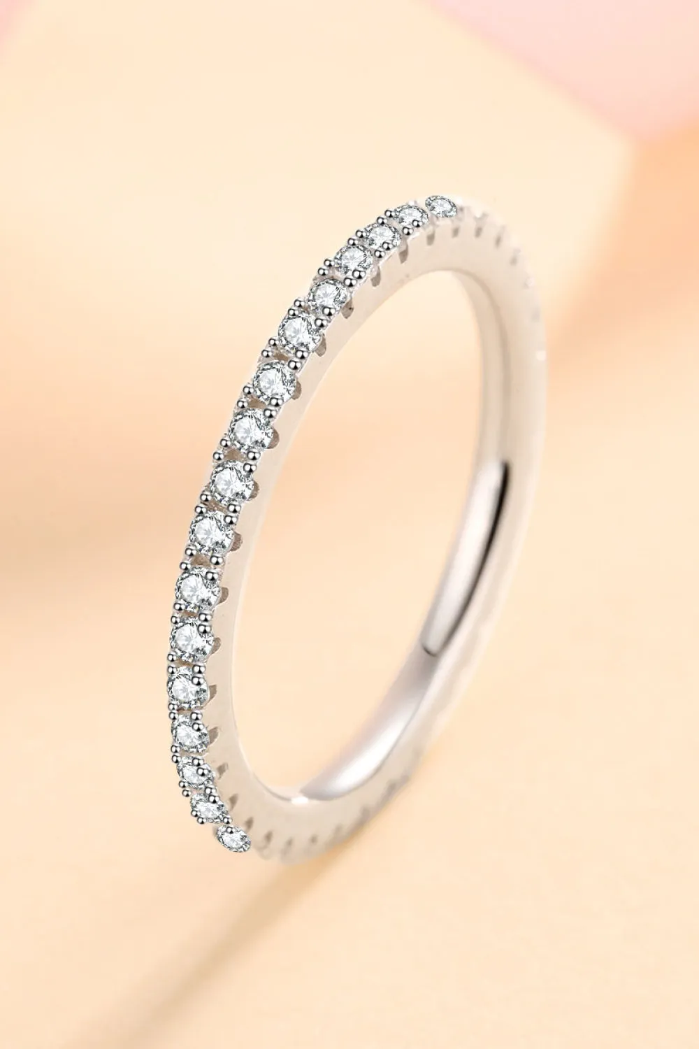 Curious Times Moissanite Ring