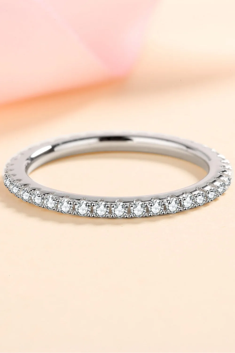 Curious Times Moissanite Ring