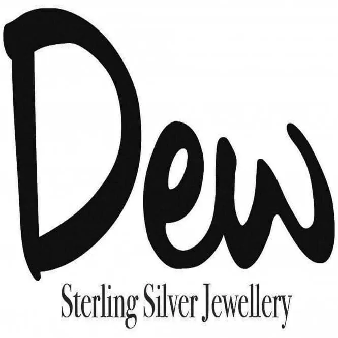 Dew Sterling Silver Dinky N Initial Pendant 9092HPN