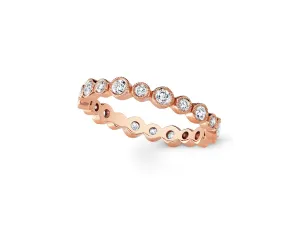 Diamond Bezel Eternity Band