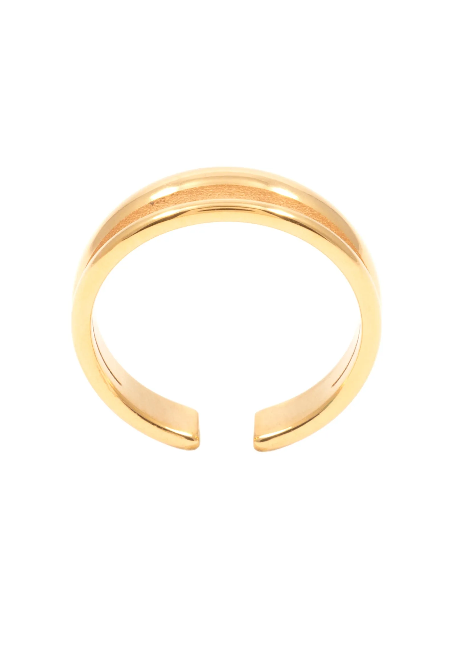 Double Band Simple Ring