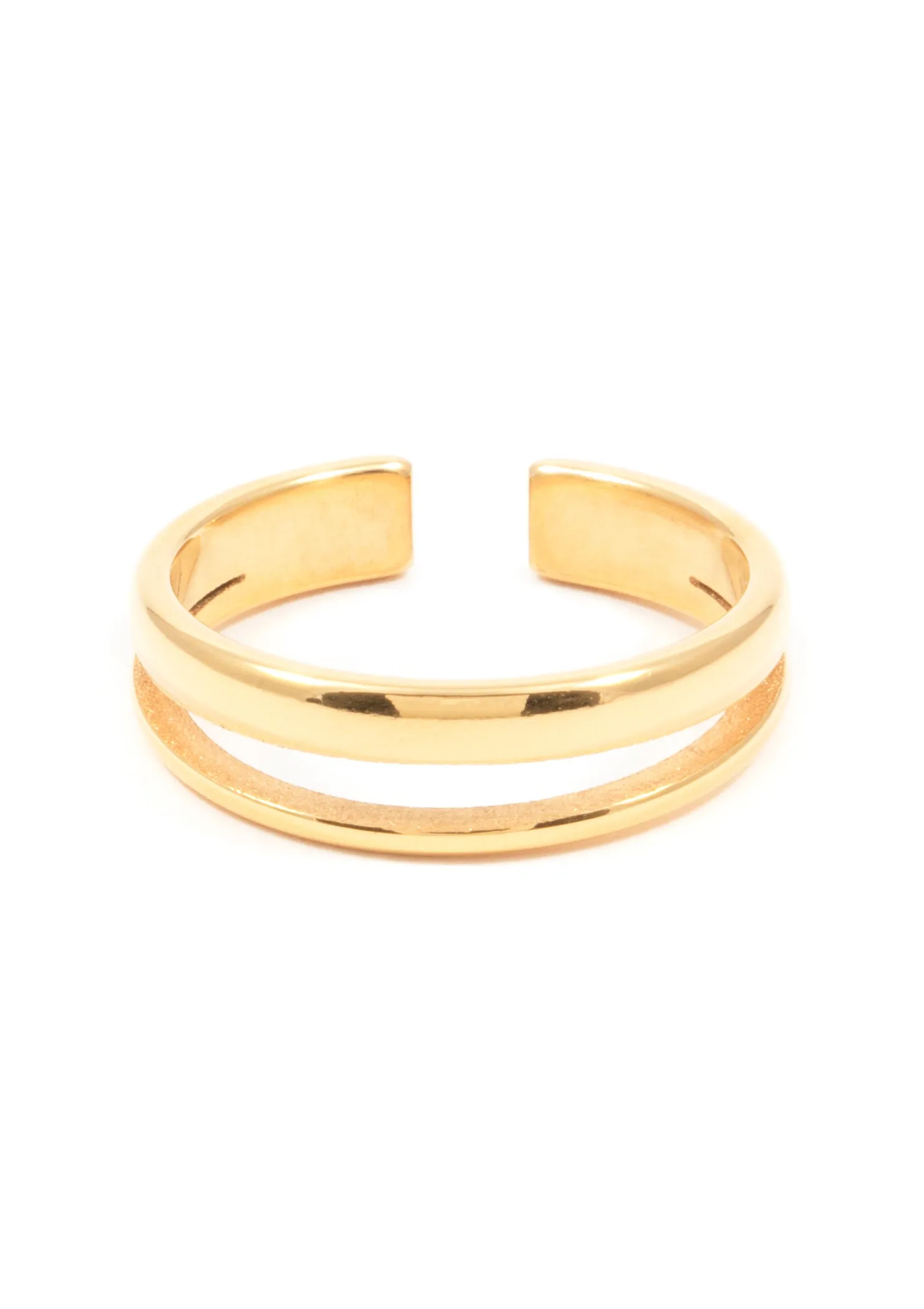 Double Band Simple Ring