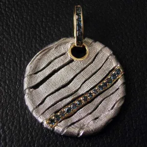 Emotion Drum Sterling Silver Pendant