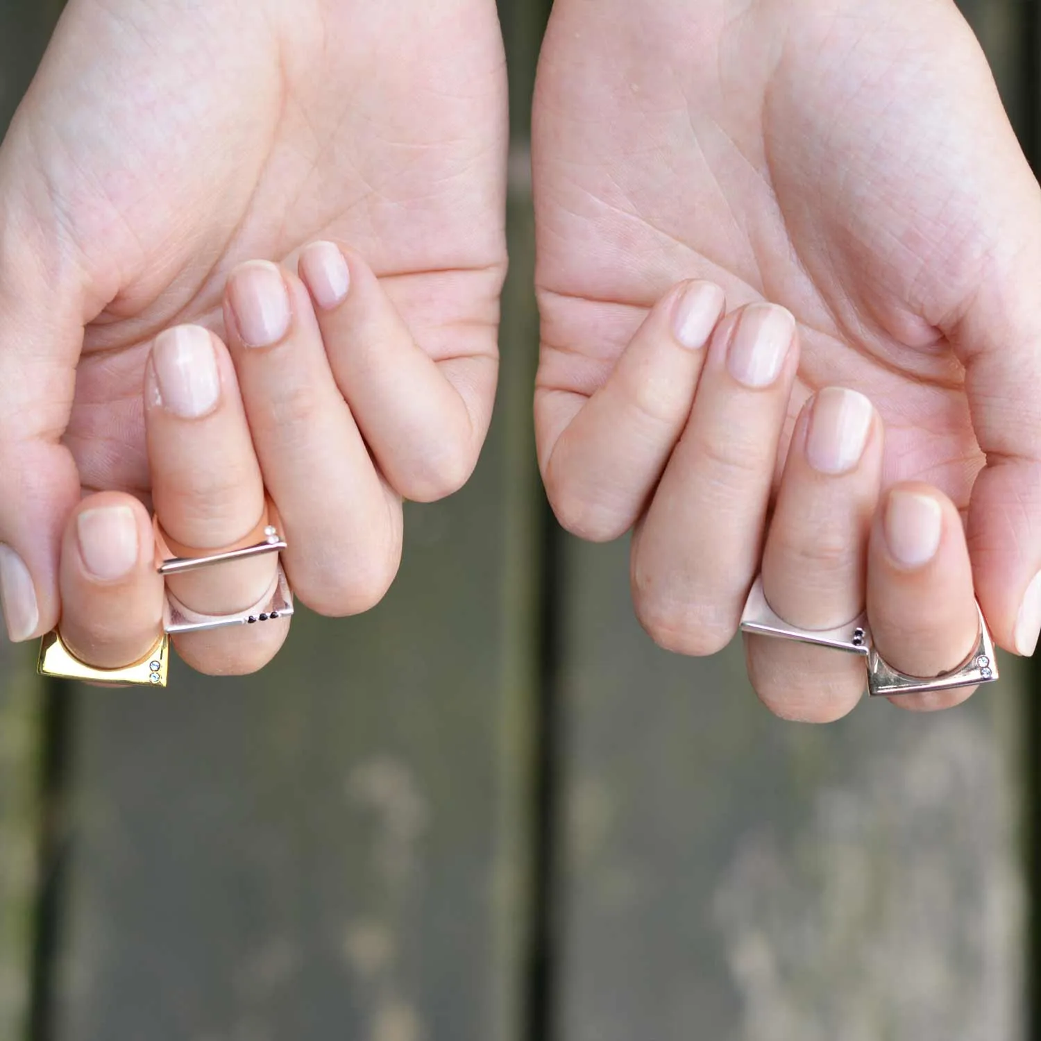 Gold Pave Ring Minerva