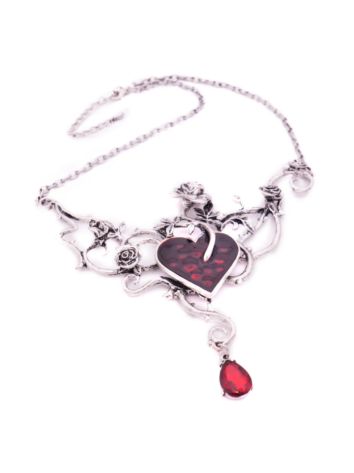 Halloween Heart Alloy Vintage Necklace