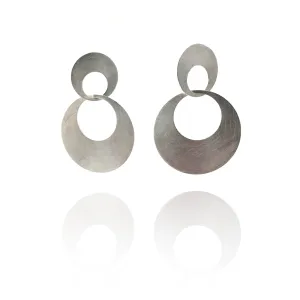 Interlocking Circle Earrings - Large