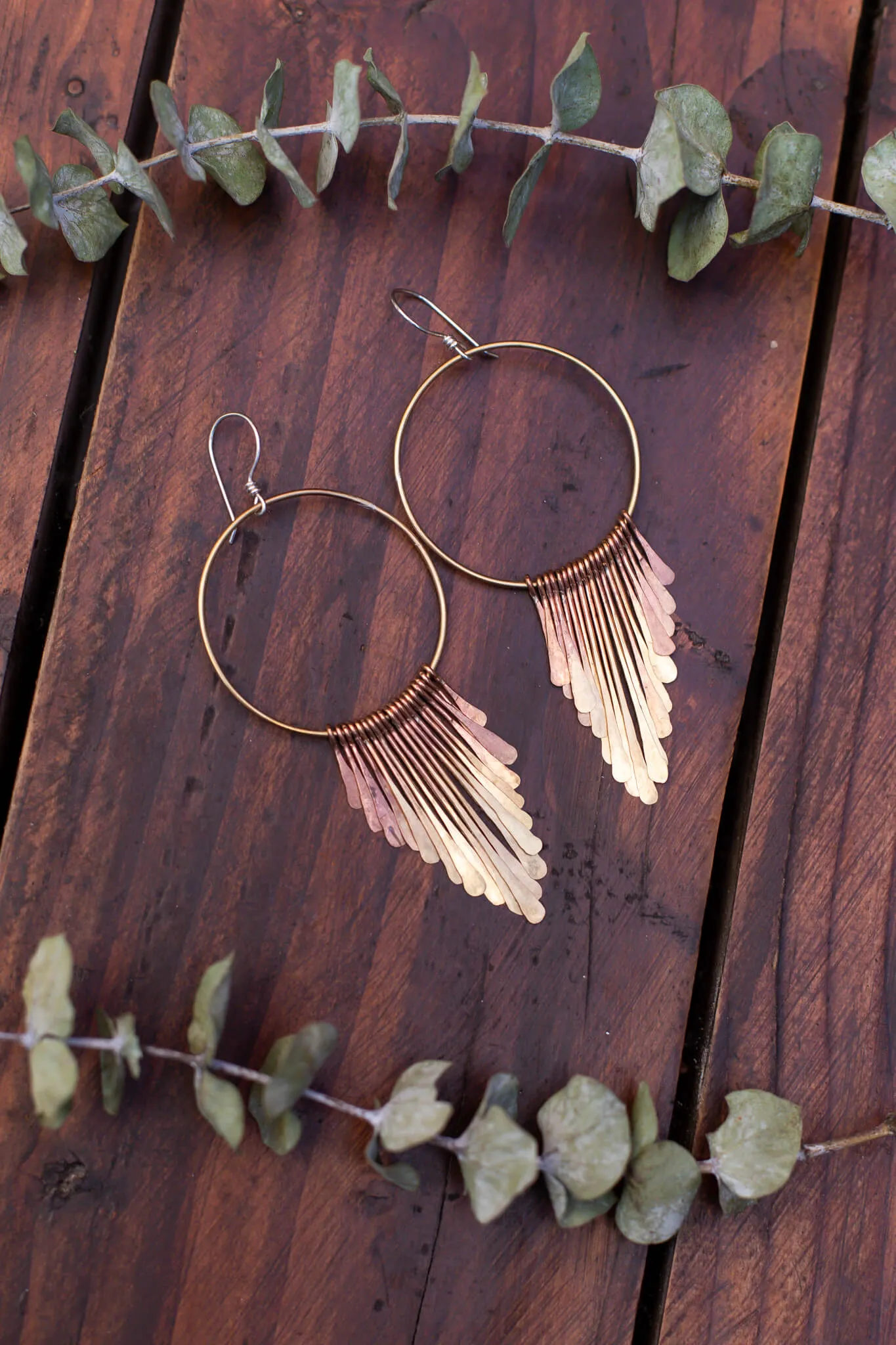 Large Fringe Earrings