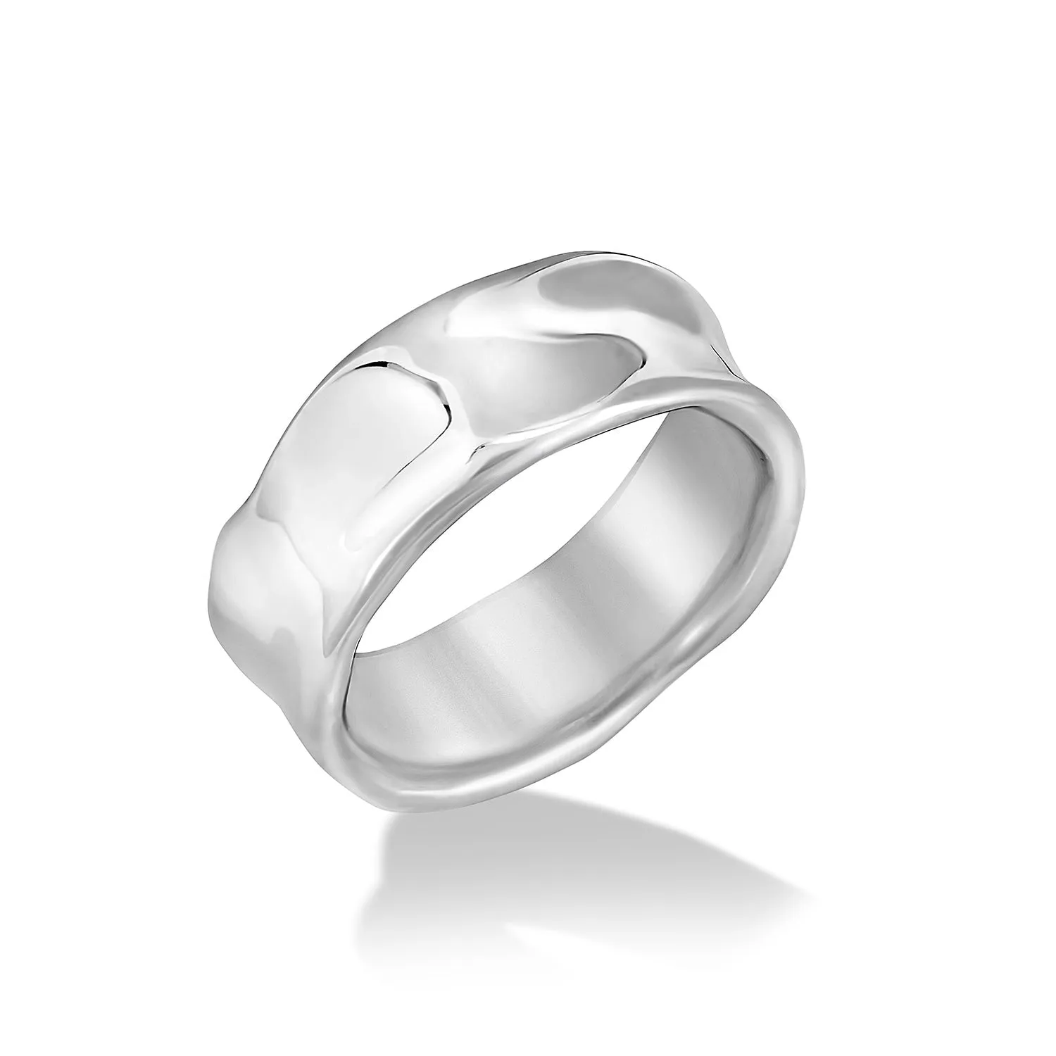 Men's Wide Waterfall Ring