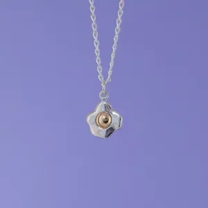 Mini Charming Necklace - Sunny Side Up Egg