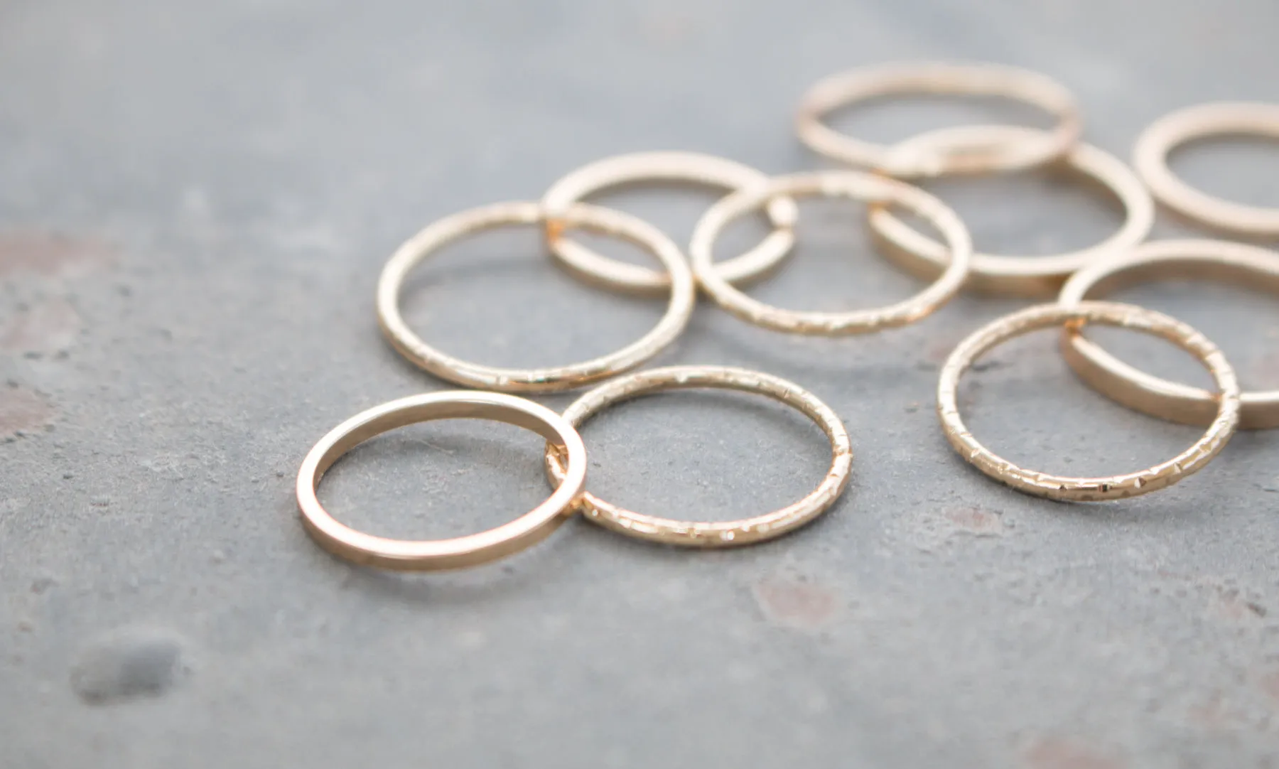 Minimalist Midi Rings