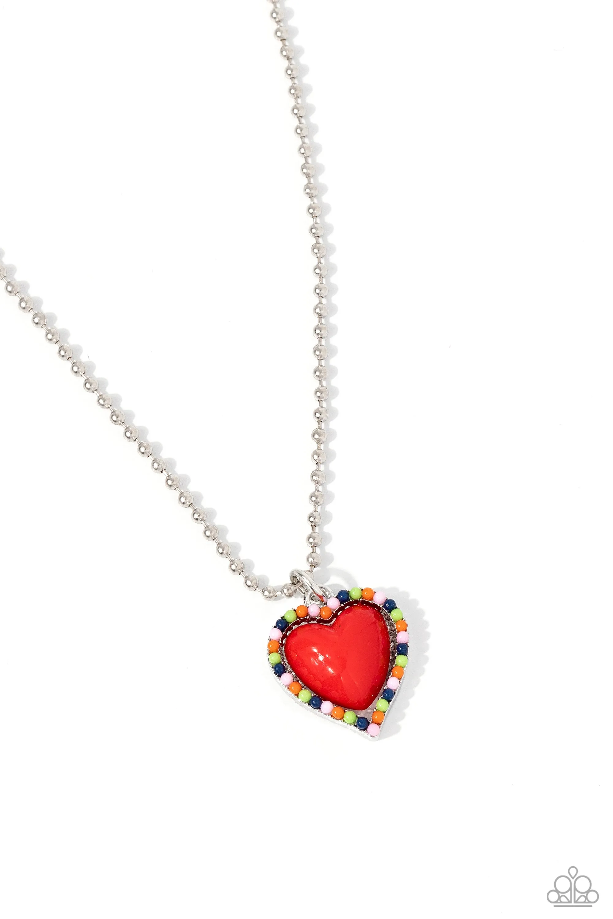 Necklaces Romantic Ragtime - Red VDAY N158