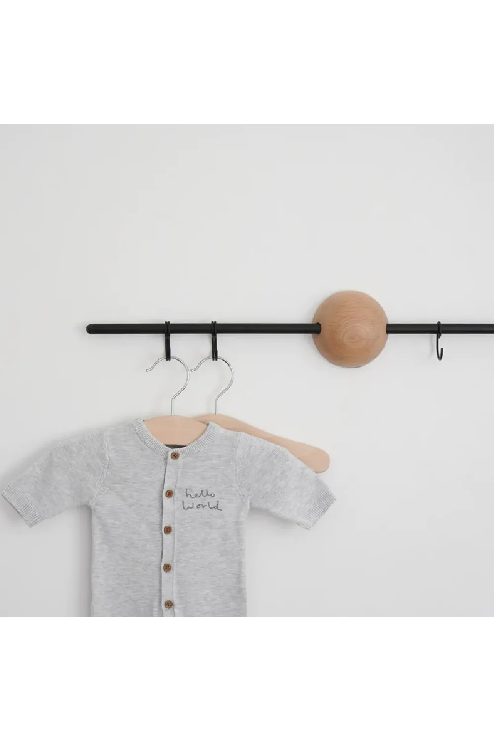 Oak Minimalist Rack | WOUD Hoop