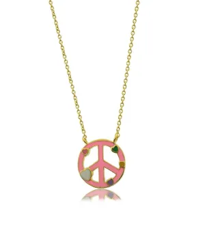 Peace & Love Necklace