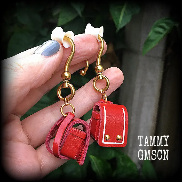 Randoseru earrings-Japanese backpack earrings