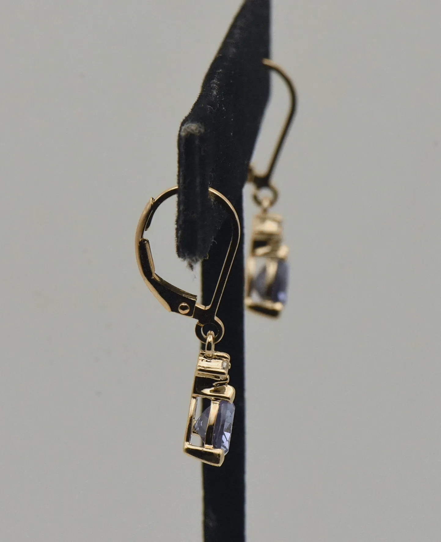 Ross-SImons - Synthetic Color Change Sapphire Vermeil Earrings