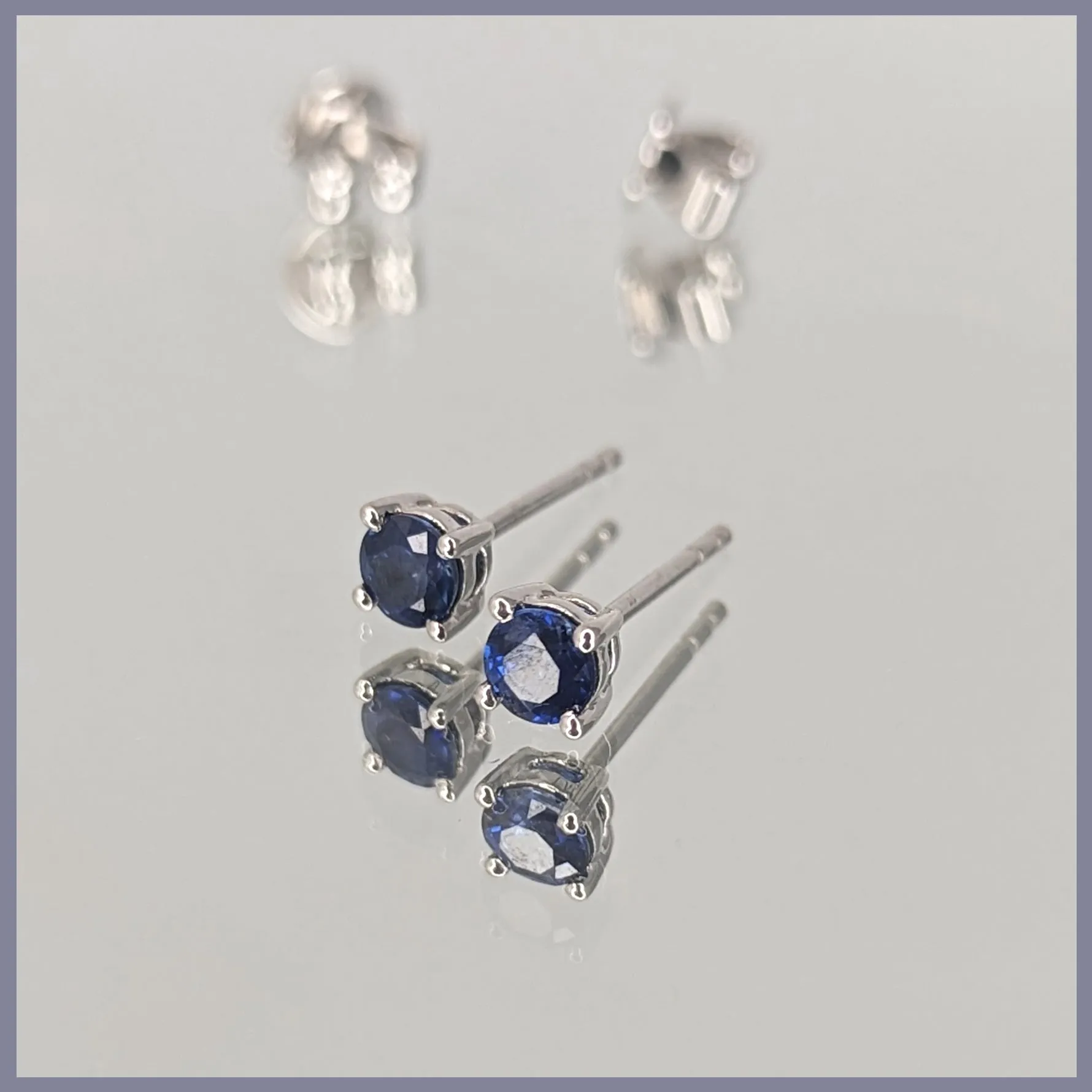 RSJ310 Sapphire Earrings