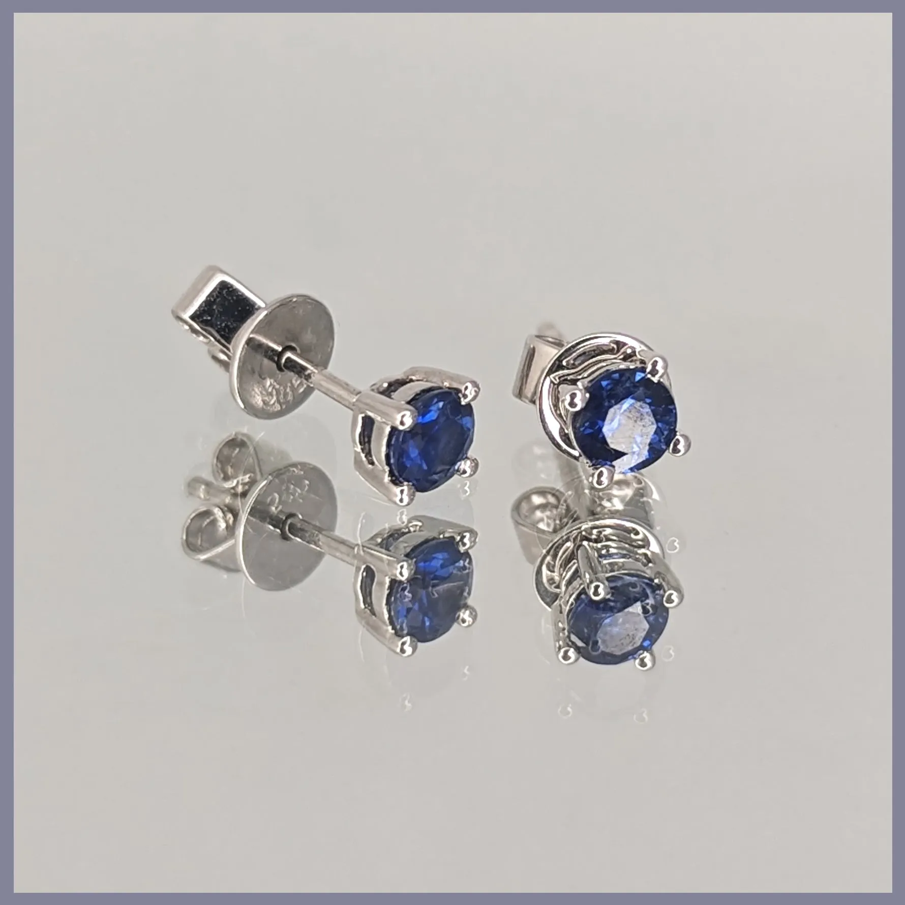 RSJ310 Sapphire Earrings