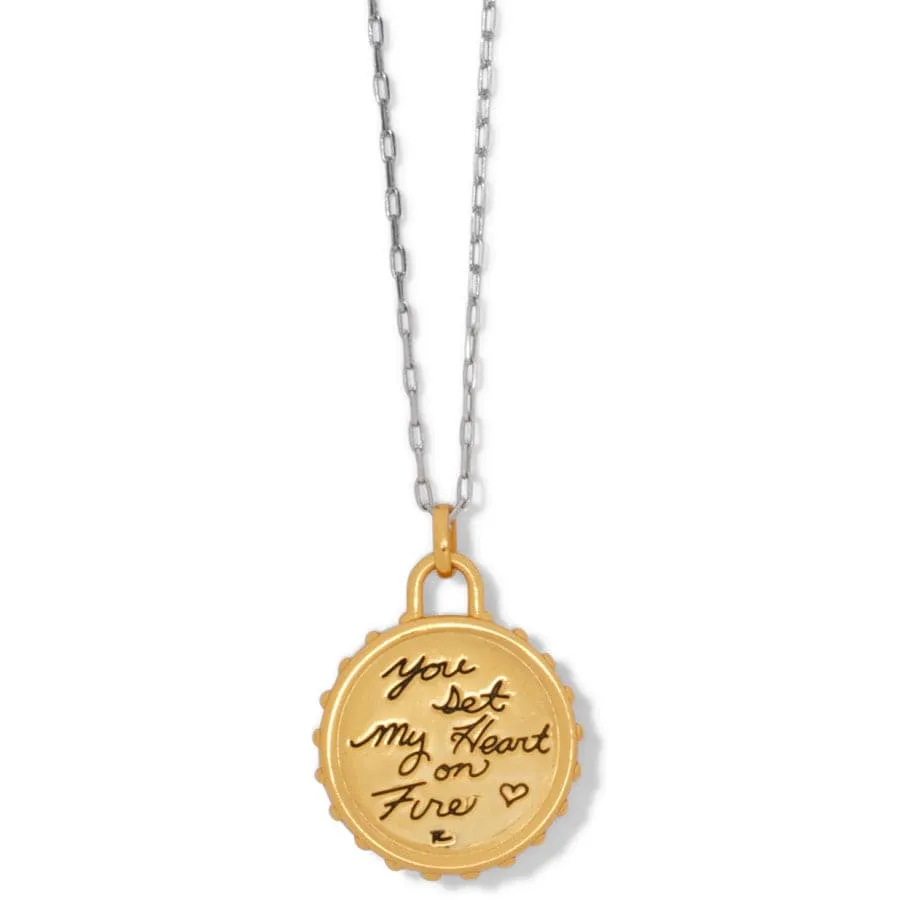 Simply Charming Passion Heart Necklace