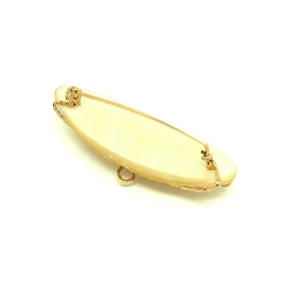 Vintage 1930s Rolled Gold 'Margaret' Brooch